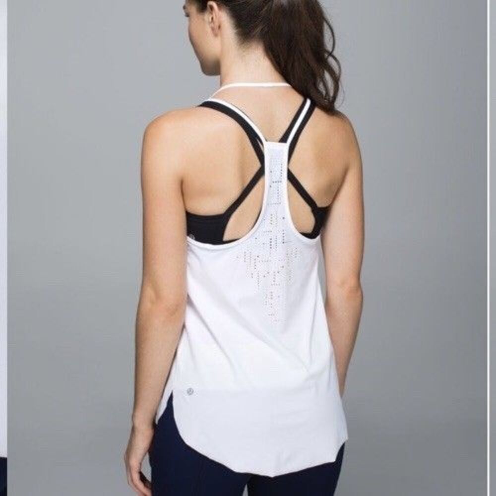 Lululemon Size 12 Water Bound Singlet Tank Top Light Pink